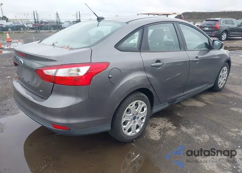 2012 Ford Focus Se from USA, damaged, VIN 1FAHP3F2XCL250928